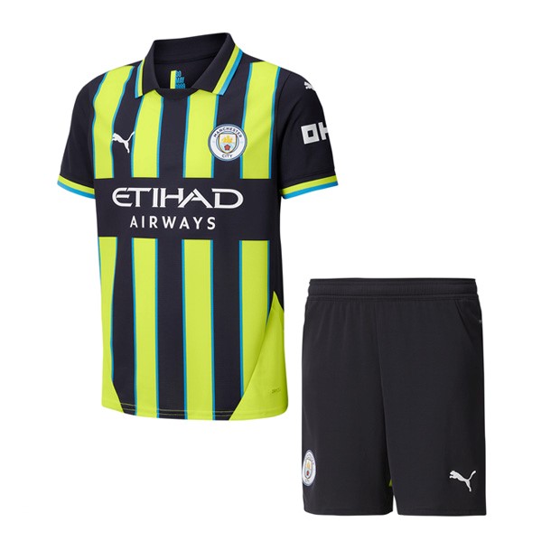 Camiseta Manchester City 2nd Niño 2024-2025